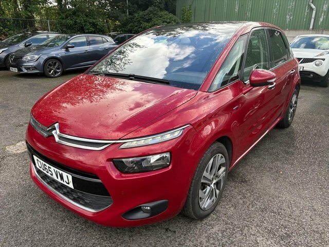 Citroen C4 Picasso 1.6 Bluehdi Exclusive Mpv Euro Red #3