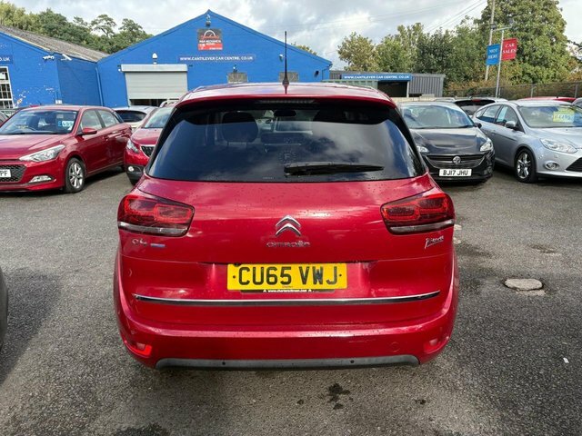 Citroen C4 Picasso 1.6 Bluehdi Exclusive Mpv Euro Red #6