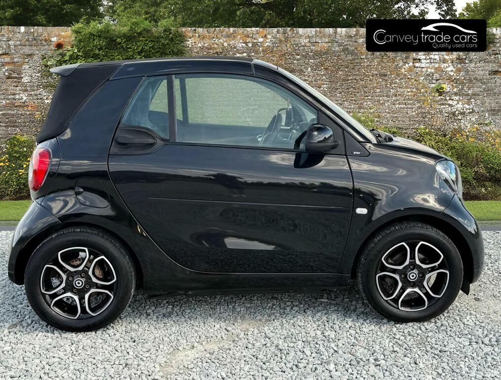Smart Fortwo Cabrio Convertible 0.9T Prime Cabriolet Twinamic Euro 6 Black #4