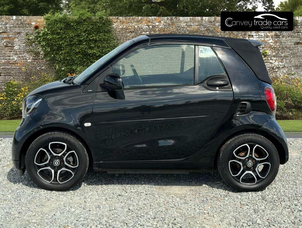 Smart Fortwo Cabrio Convertible 0.9T Prime Cabriolet Twinamic Euro 6 Black #3