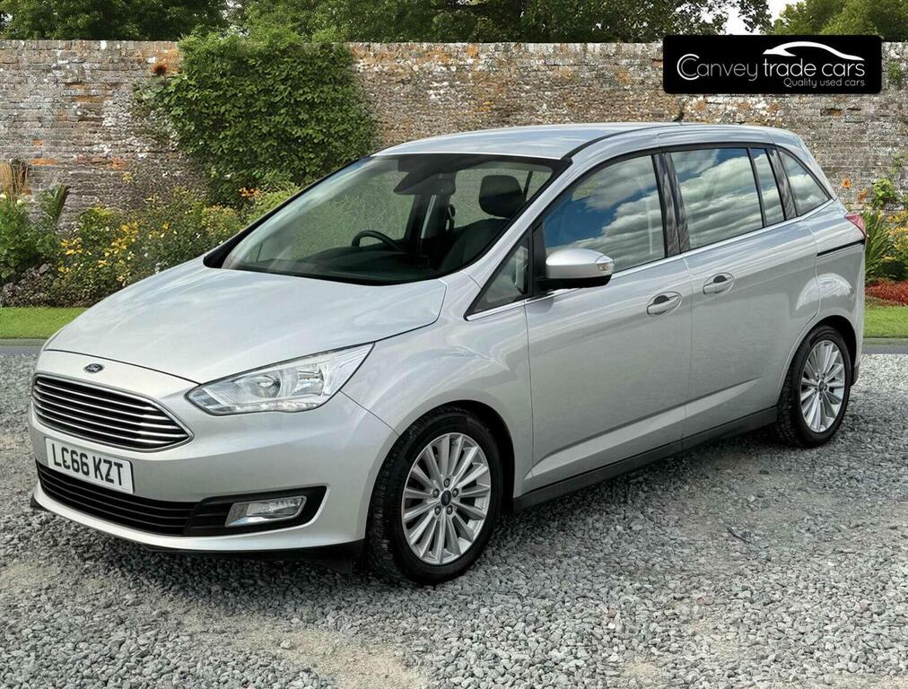Ford Grand C-Max Mpv 1.5 Tdci Titanium Euro 6 Ss 201666 Silver #4