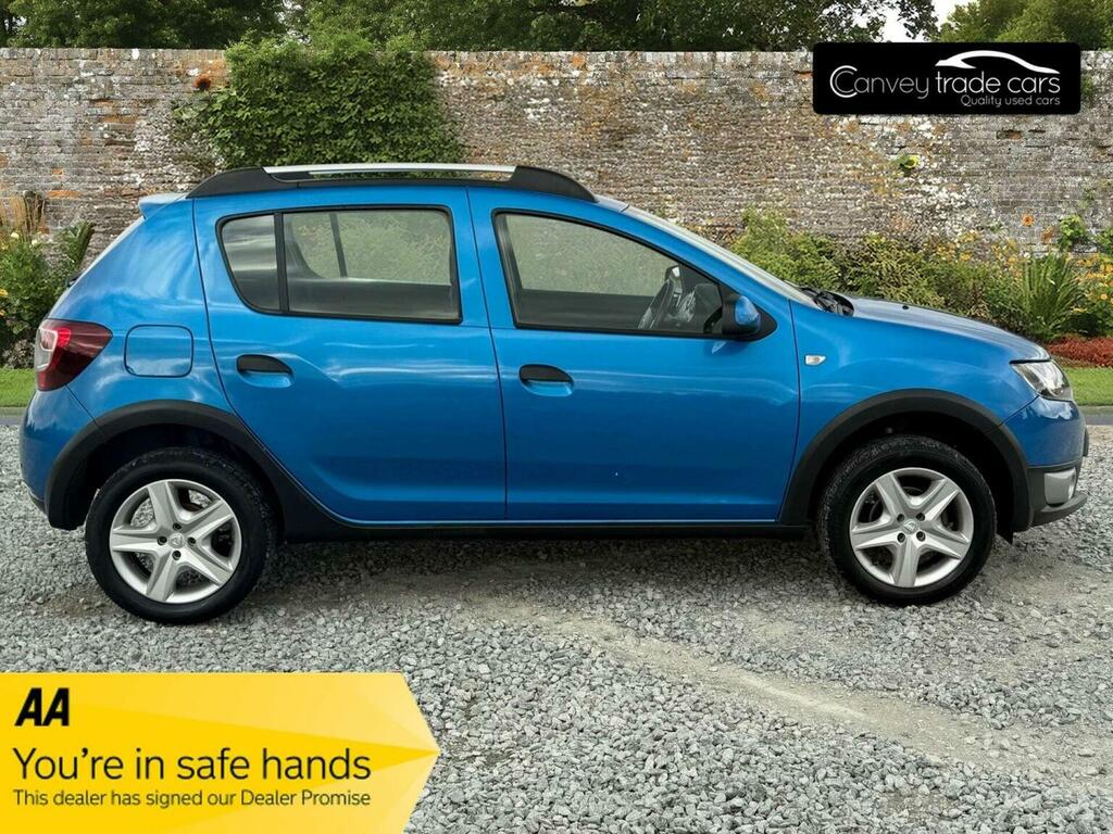 Dacia Sandero Stepway Hatchback 0.9 Tce Laureate Euro 6 Ss 2016 LD66HRG Blue #4
