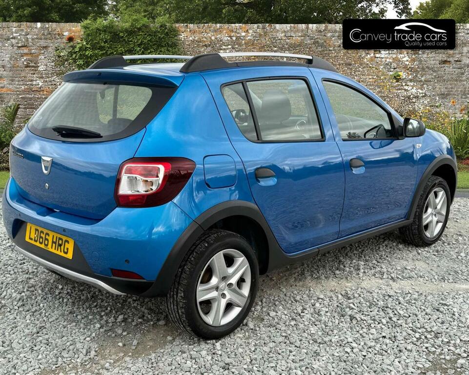 Dacia Sandero Stepway Hatchback 0.9 Tce Laureate Euro 6 Ss 2016 LD66HRG Blue #6