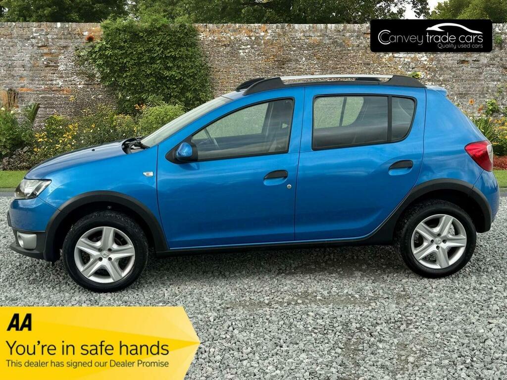Dacia Sandero Stepway Hatchback 0.9 Tce Laureate Euro 6 Ss 2016 LD66HRG Blue #3