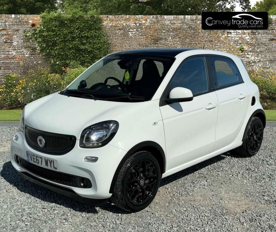 Smart Forfour Hatchback 0.9T Prime Sport Premium Twinamic Euro White #5