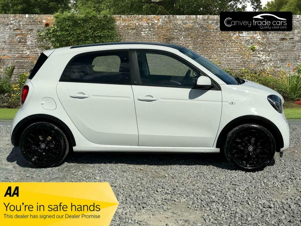Smart Forfour Hatchback 0.9T Prime Sport Premium Twinamic Euro White #4