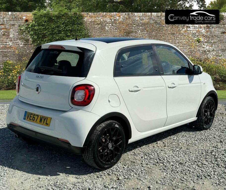 Smart Forfour Hatchback 0.9T Prime Sport Premium Twinamic Euro White #6