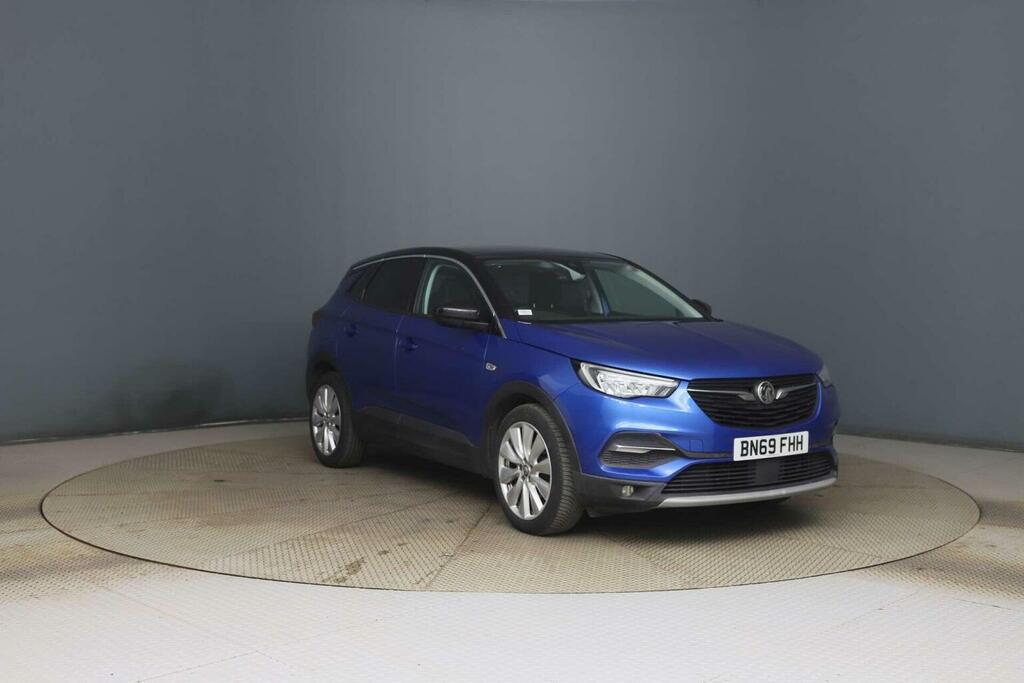 Vauxhall Grandland X Suv 1.2 Turbo Elite Nav Euro 6 Ss 202069 Blue