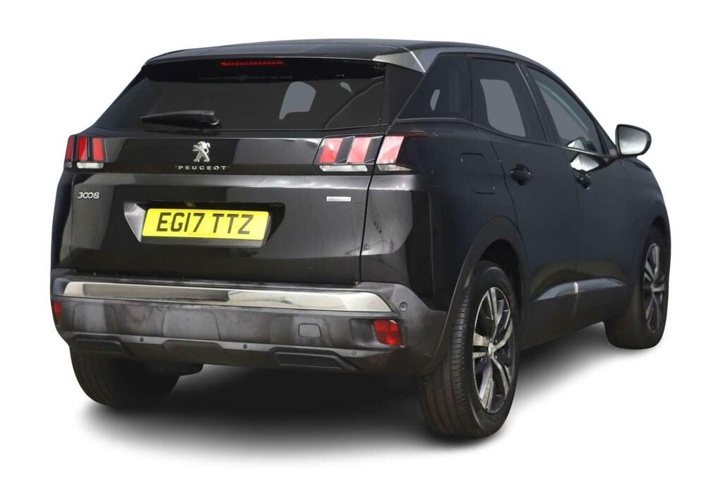 Peugeot 3008 1.2 Puretech Allure Eat Euro 6 Ss Black #3
