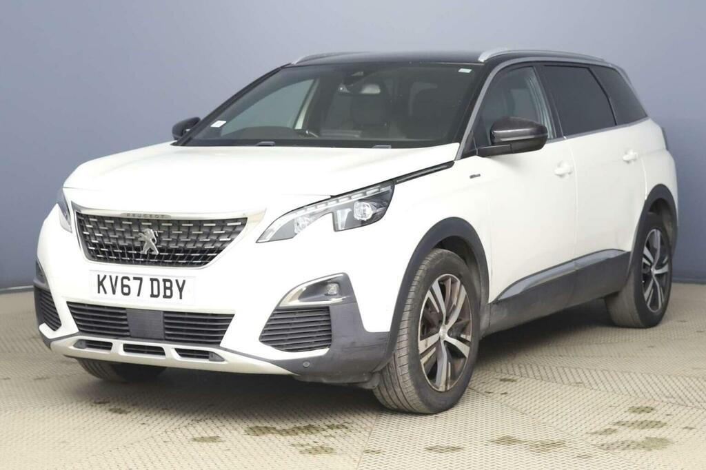 Peugeot 5008 1.2 Puretech Gt Line Euro 6 Ss White #3