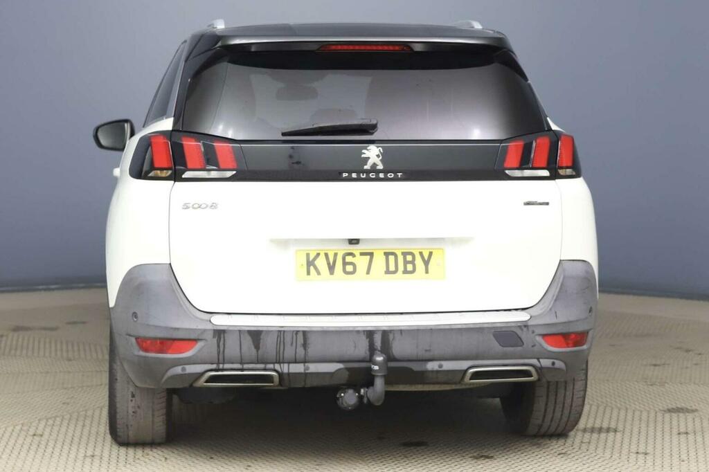 Peugeot 5008 1.2 Puretech Gt Line Euro 6 Ss White #6