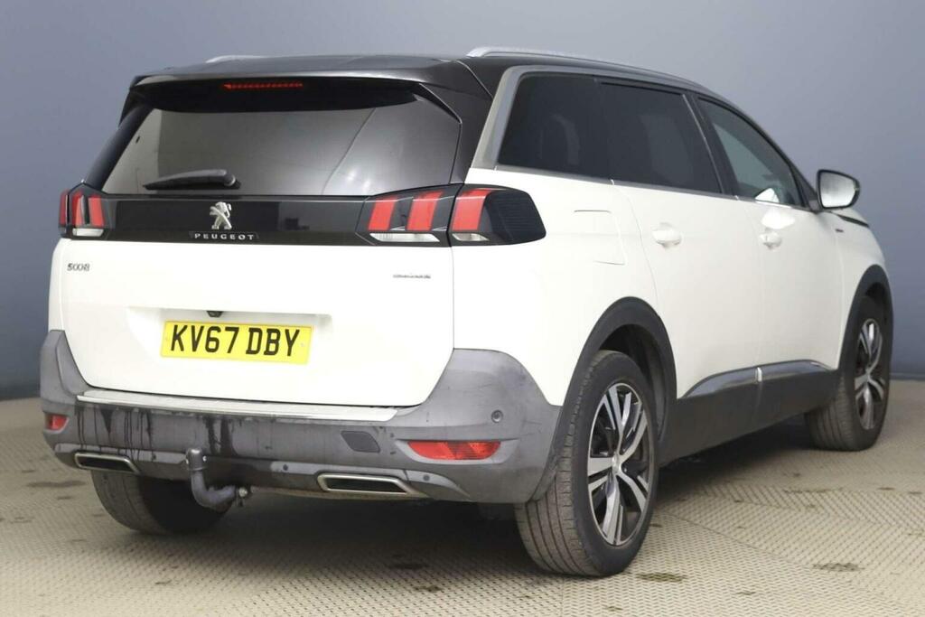 Peugeot 5008 1.2 Puretech Gt Line Euro 6 Ss White #4