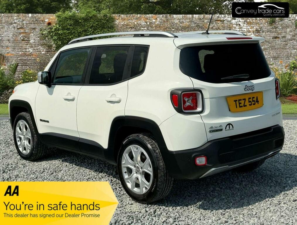Jeep Renegade 2.0 Multijetii Limited 4Wd Euro 6 Ss White #2