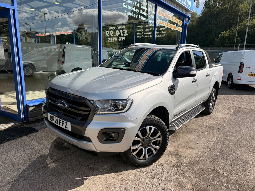 Ford Ranger 2.0 Ecoblue Wildtrak Pickup Double Cab Silver