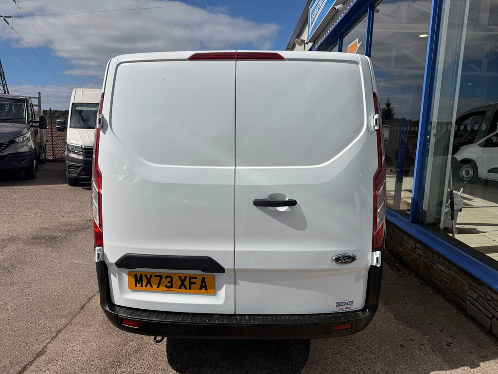 Ford Transit Custom 2.0 280 Ecoblue Leader Crew Van Double Cab Die White #5