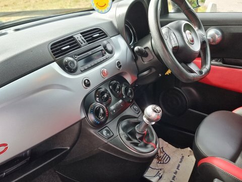 Fiat 500  Blue #33
