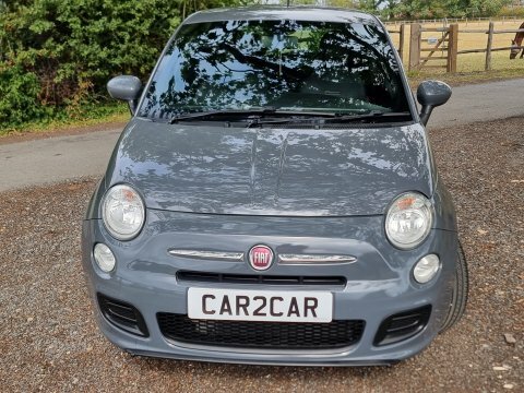 Fiat 500  Blue #12