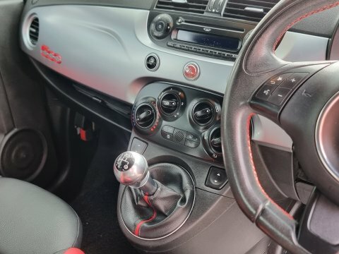 Fiat 500  Blue #22