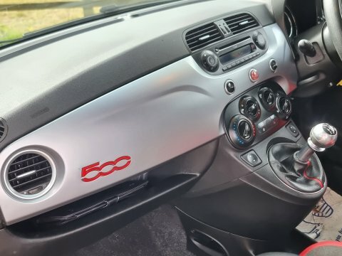 Fiat 500  Blue #32