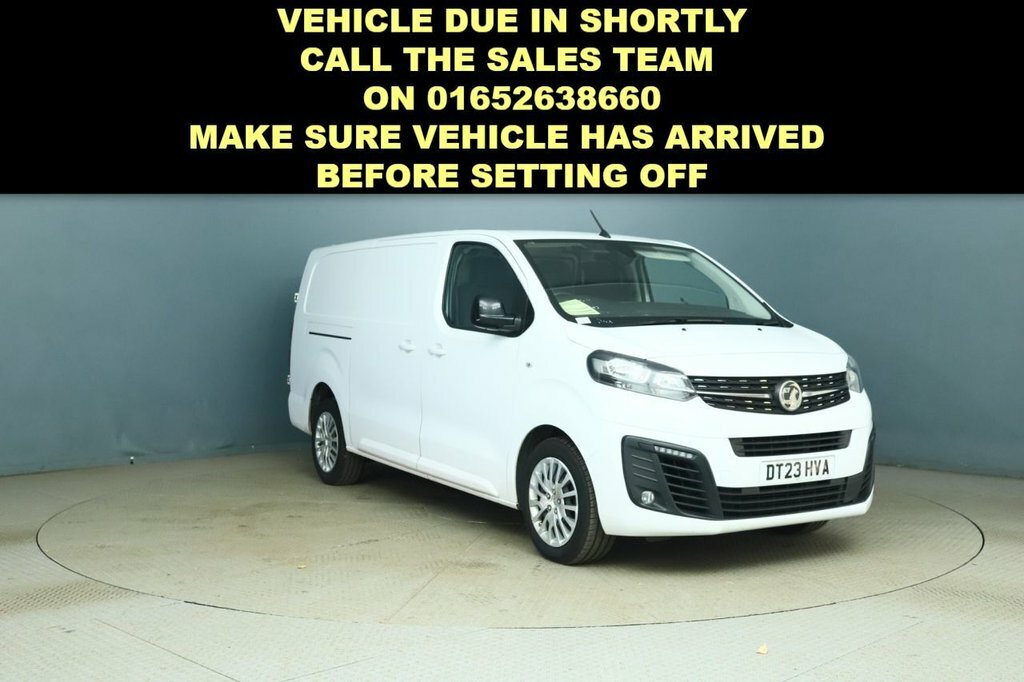 Vauxhall Vivaro 1.5L Pro 6Dr DT23HVA White