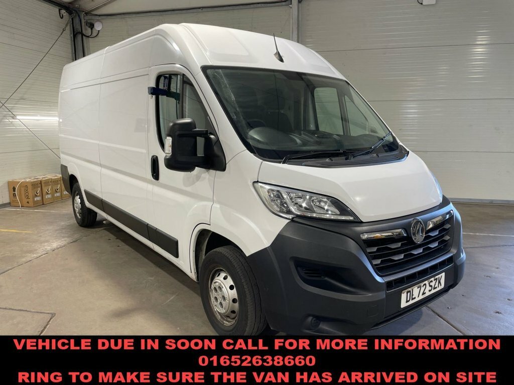 Vauxhall Movano 2.2L Prime White