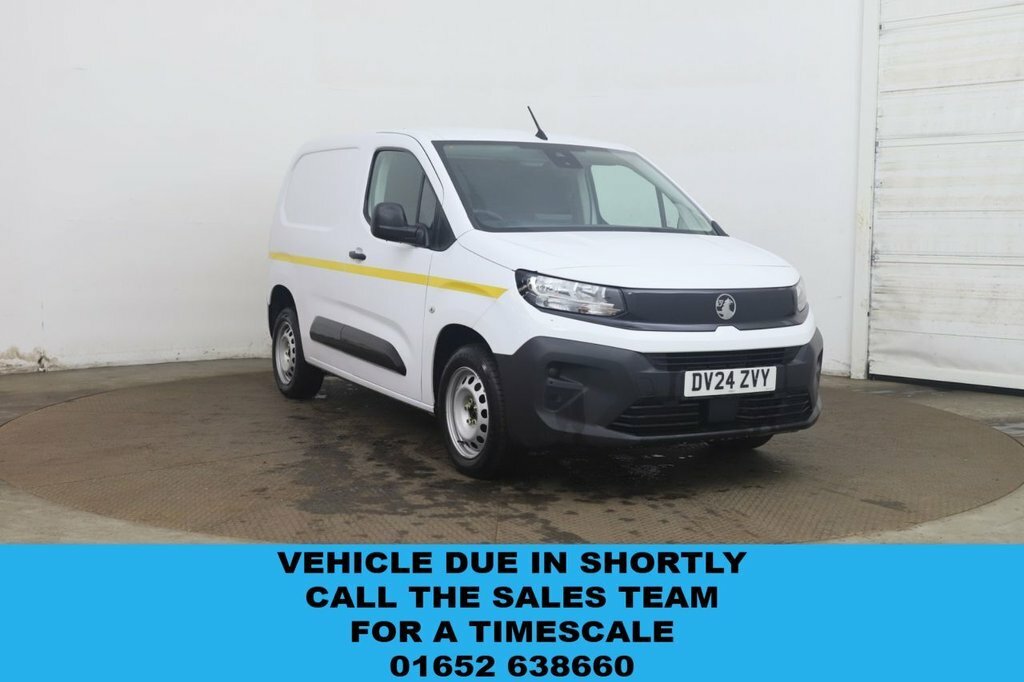 Vauxhall Combo 1.5L Prime White