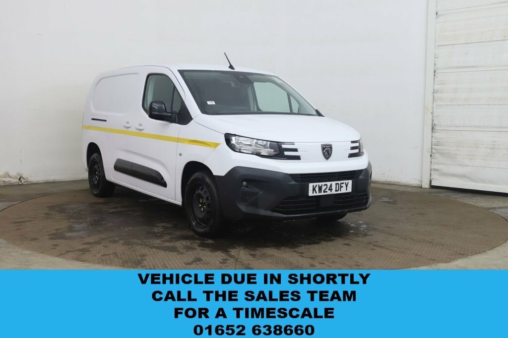Peugeot Partner 1.5L Asphalt 6Dr White