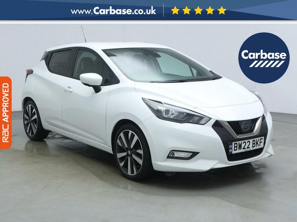 Nissan Micra 1.0 Ig-t Tekna Hatchback Euro 6 White