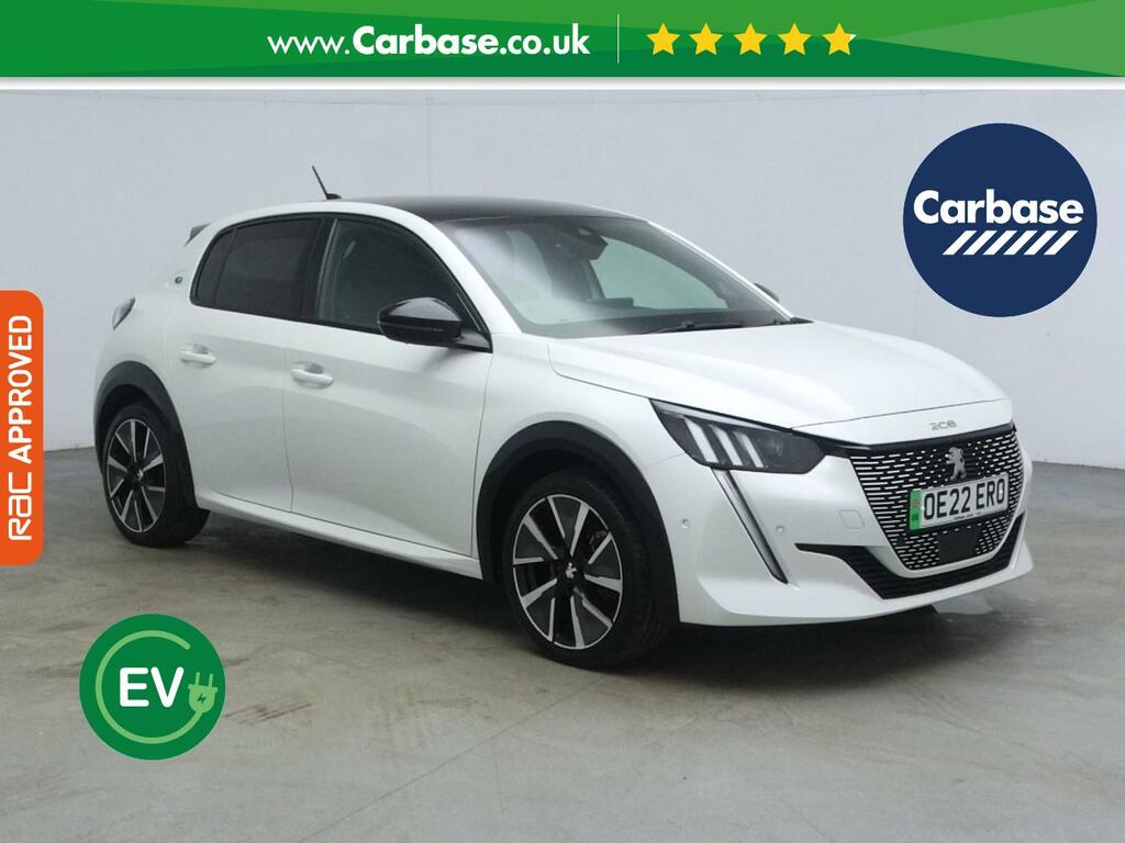 Peugeot e-208 50Kwh Gt Hatchback 7Kw Charger White