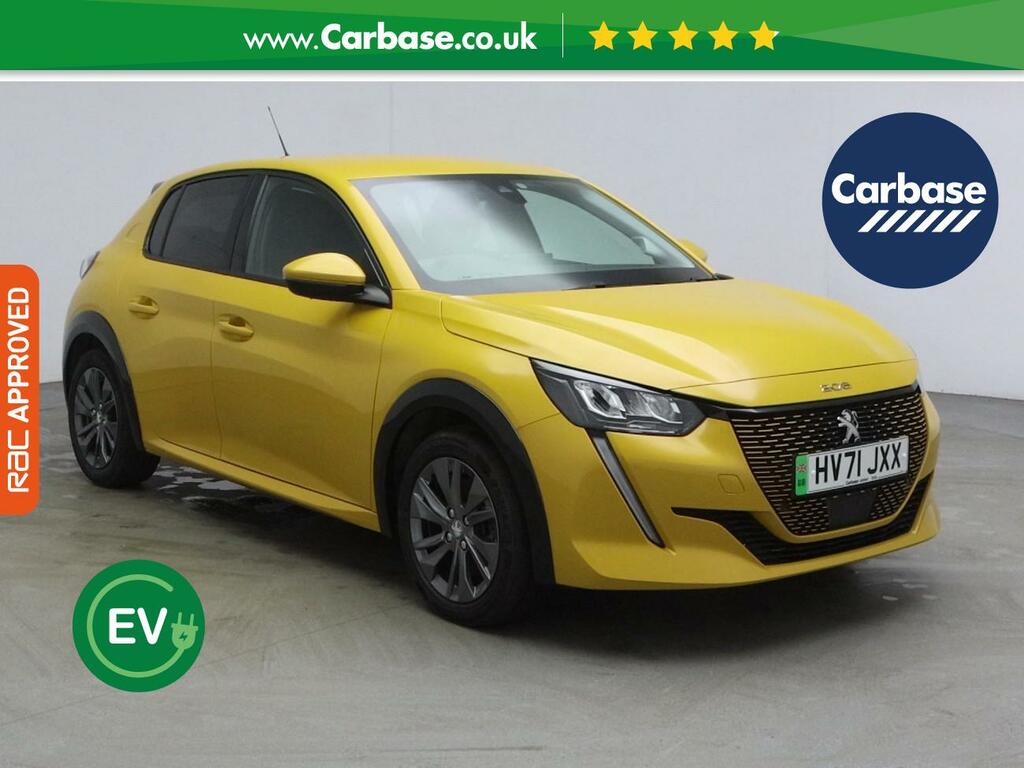 Peugeot e-208 50Kwh Allure Premium Hatchback Yellow