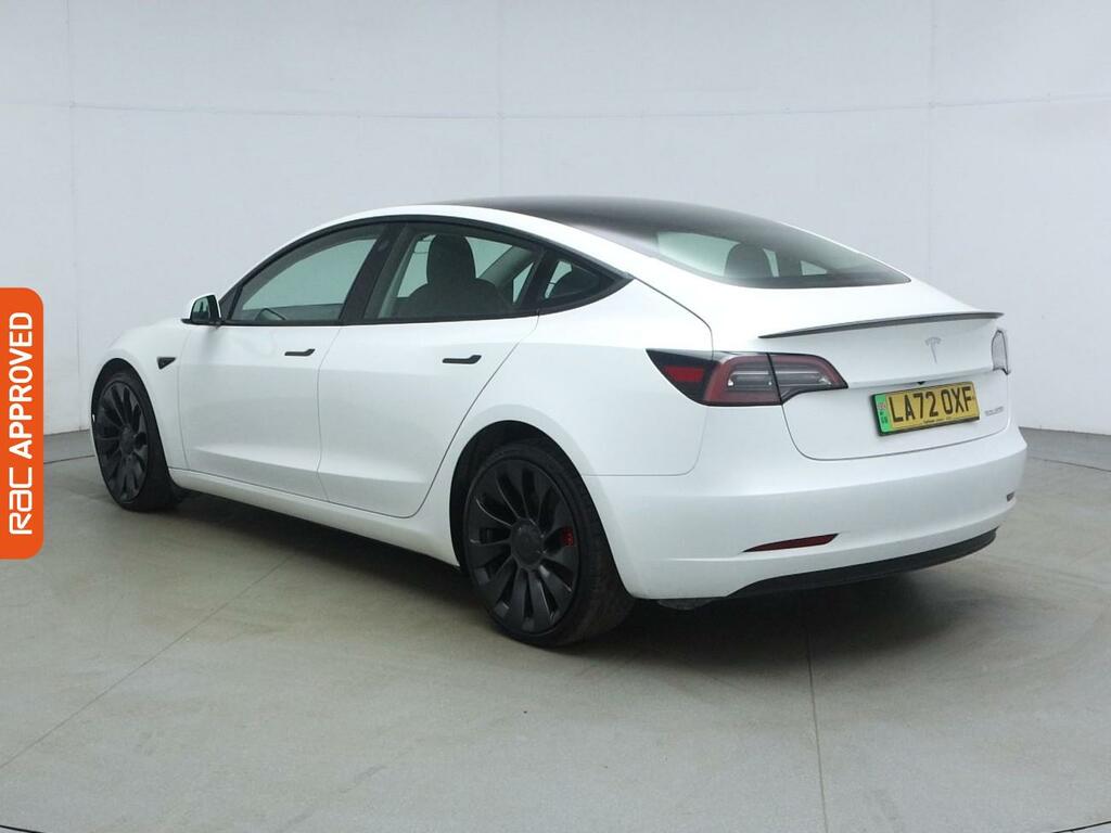 Tesla Model 3 Dual Motor Performance Saloon LA72OXF White #4