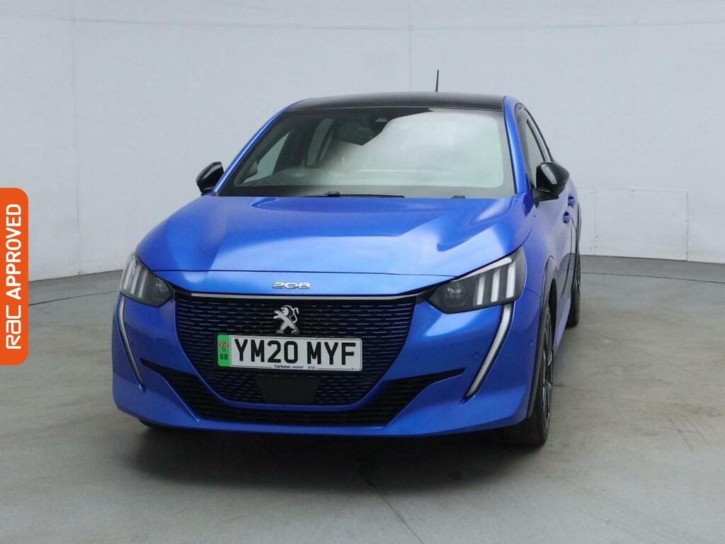 Peugeot e-208 50Kwh Gt Hatchback 136 Ps Blue #6