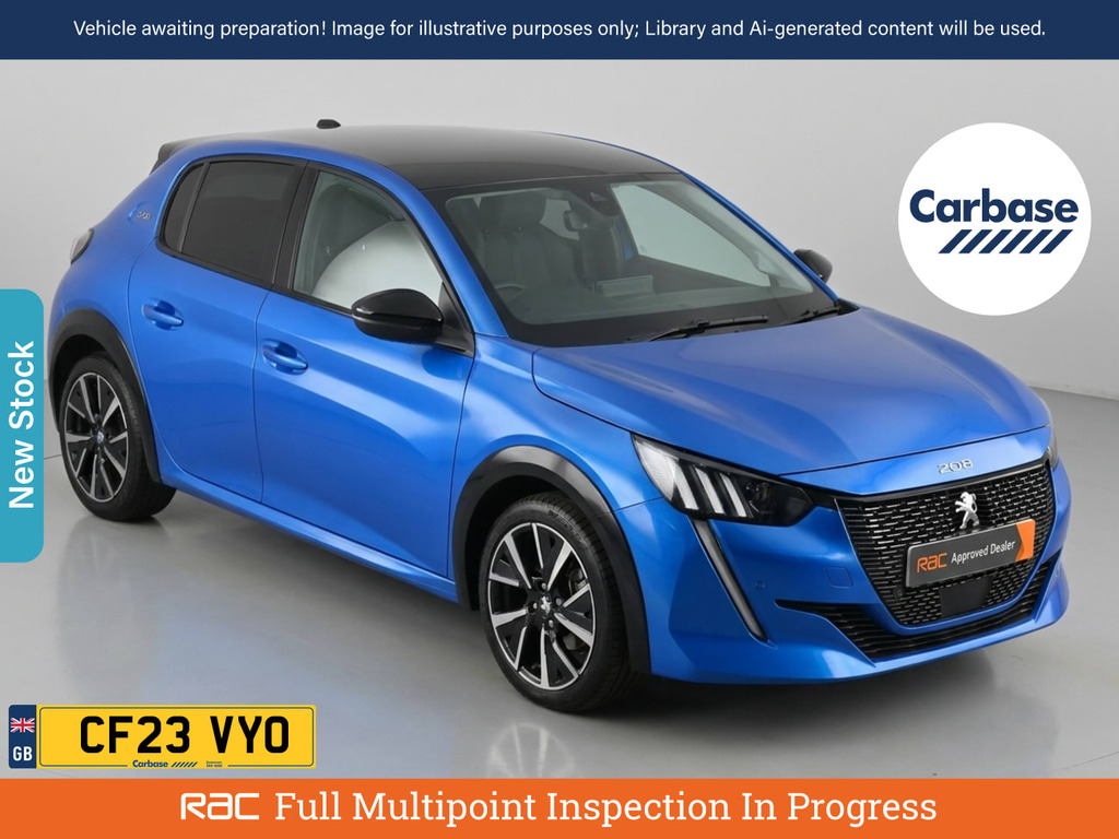 Peugeot 208 1.2 Puretech Gt Hatchback Euro 6 Blue