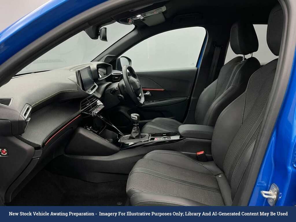 Peugeot 208 Hatchback Black #2