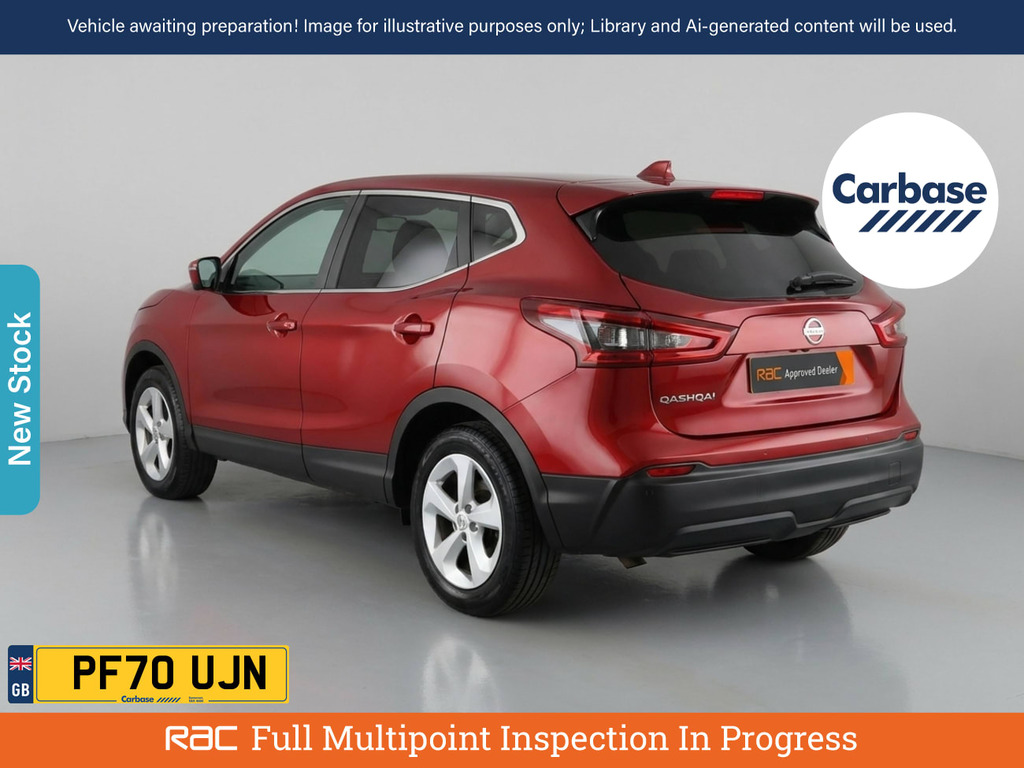 Nissan Qashqai 1.3 Dig-t Acenta Premium Suv Dct E Red