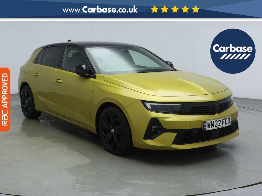 Vauxhall Astra 1.2 Turbo Gs Line Hatchback Euro Yellow