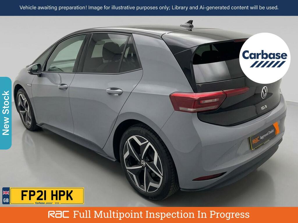 Volkswagen ID.3 Pro Performance 58Kwh Tech Hatchback FP21HPK Grey #2