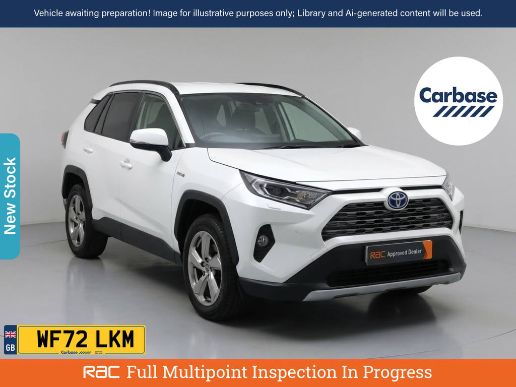 Toyota Rav 4 2.5 Vvt-h Gpf Excel Suv Hybrid Cvt Euro White