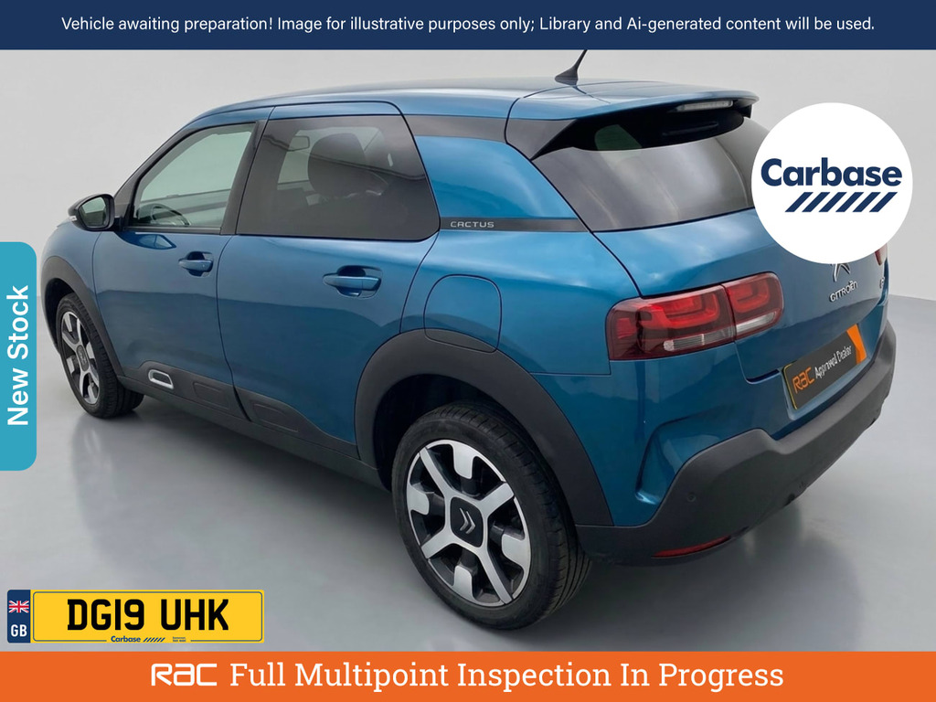 Citroen C4 Cactus 1.2 Puretech Gpf Flair Hatchback Eat6 E Blue #2