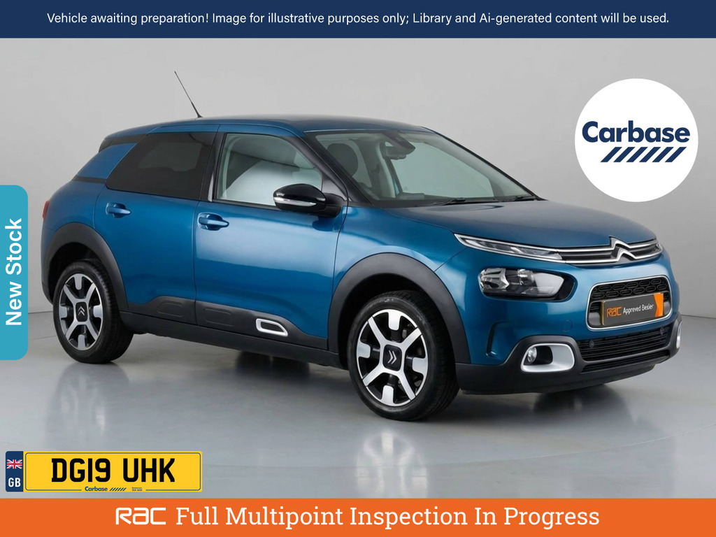 Citroen C4 Cactus 1.2 Puretech Gpf Flair Hatchback Eat6 E Blue