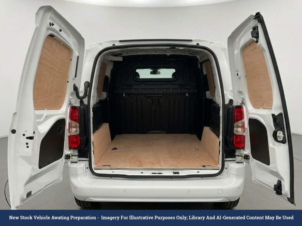 Peugeot E-Partner 800 50Kwh Asphalt Premium Standard Panel Van White #5