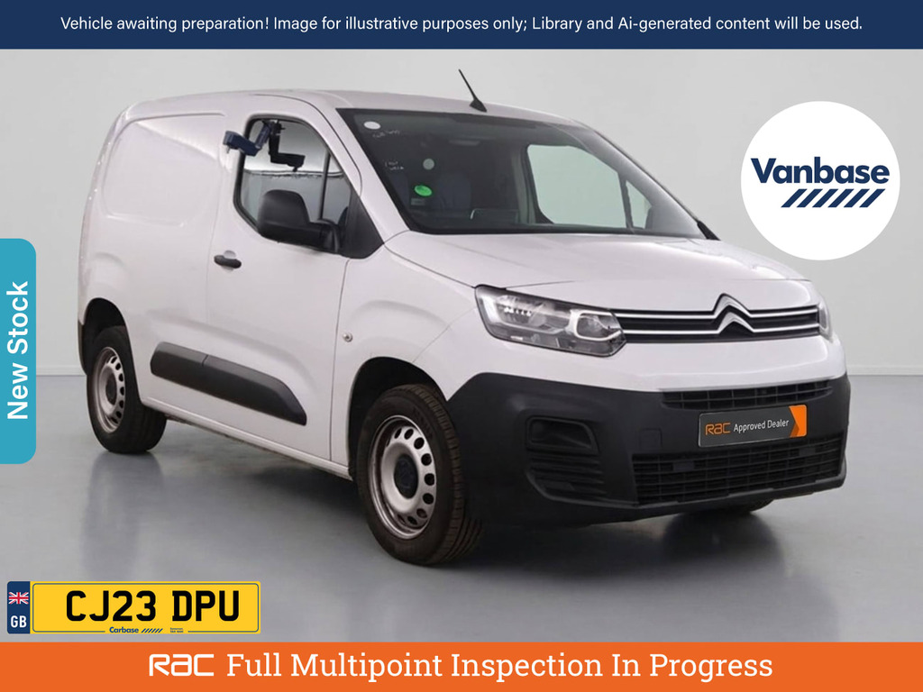 Citroen Berlingo 1.5 Bluehdi 1000 Enterprise Edition M Panel Van White