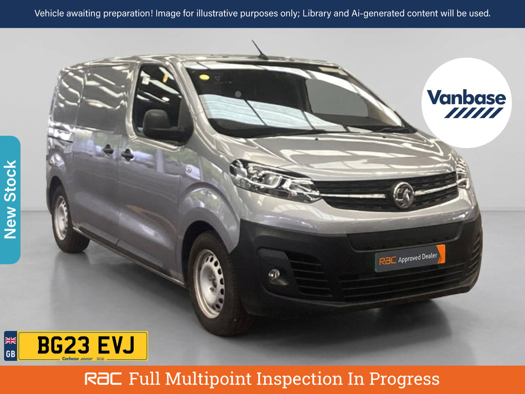 Vauxhall Vivaro 3100 75Kwh Dynamic Panel Van 6Dr L1 Grey