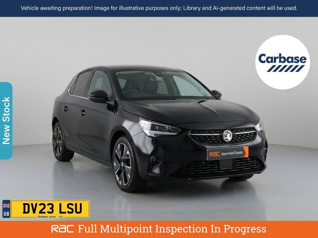 Vauxhall Corsa-e 50Kwh Ultimate Hatchback 136 Ps DV23LSU Black