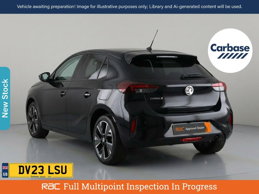Vauxhall Corsa-e 50Kwh Ultimate Hatchback 136 Ps DV23LSU Black #2