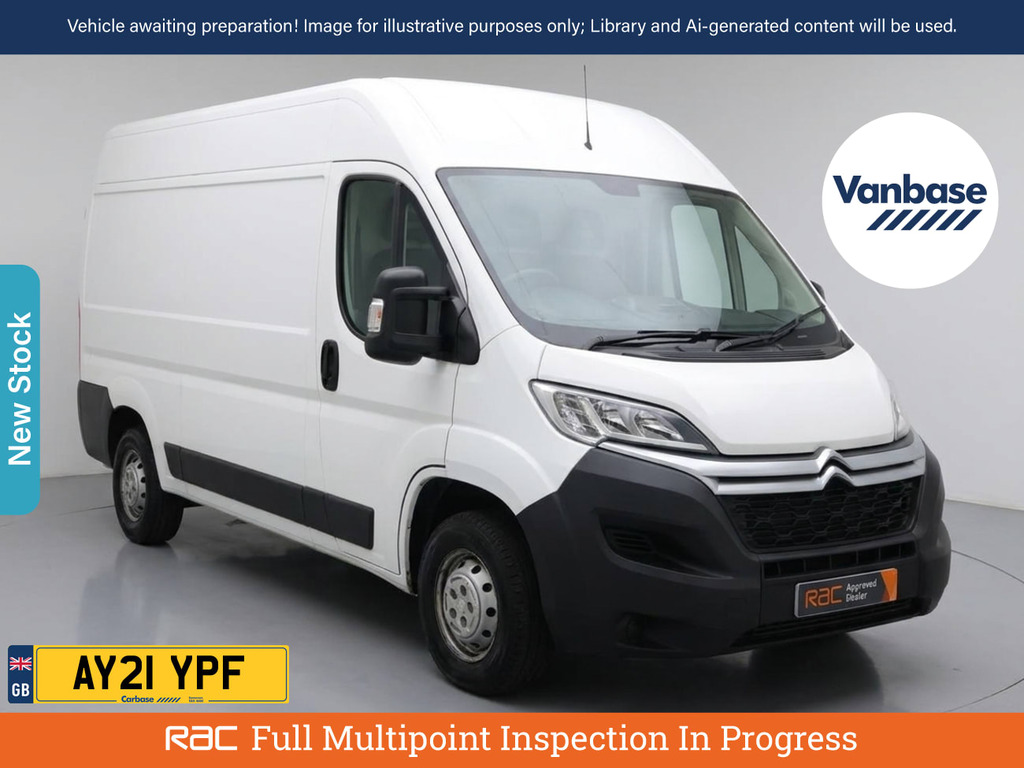 Citroen Relay 2.2 Bluehdi 35 Enterprise Panel Van Man White