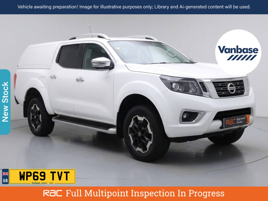Nissan Navara 2.3 Dci Tekna Pickup Double Cab White