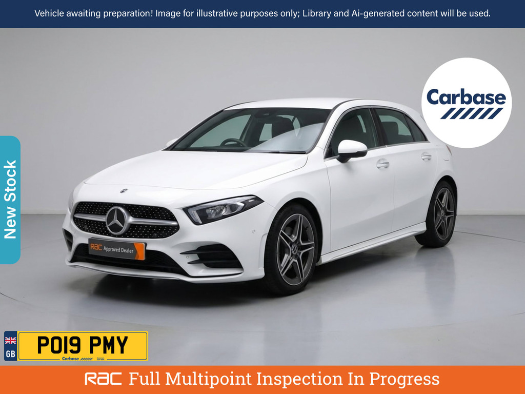 Mercedes-Benz A Class 2.0 A250 Amg Line Premium Hatchback 7 White