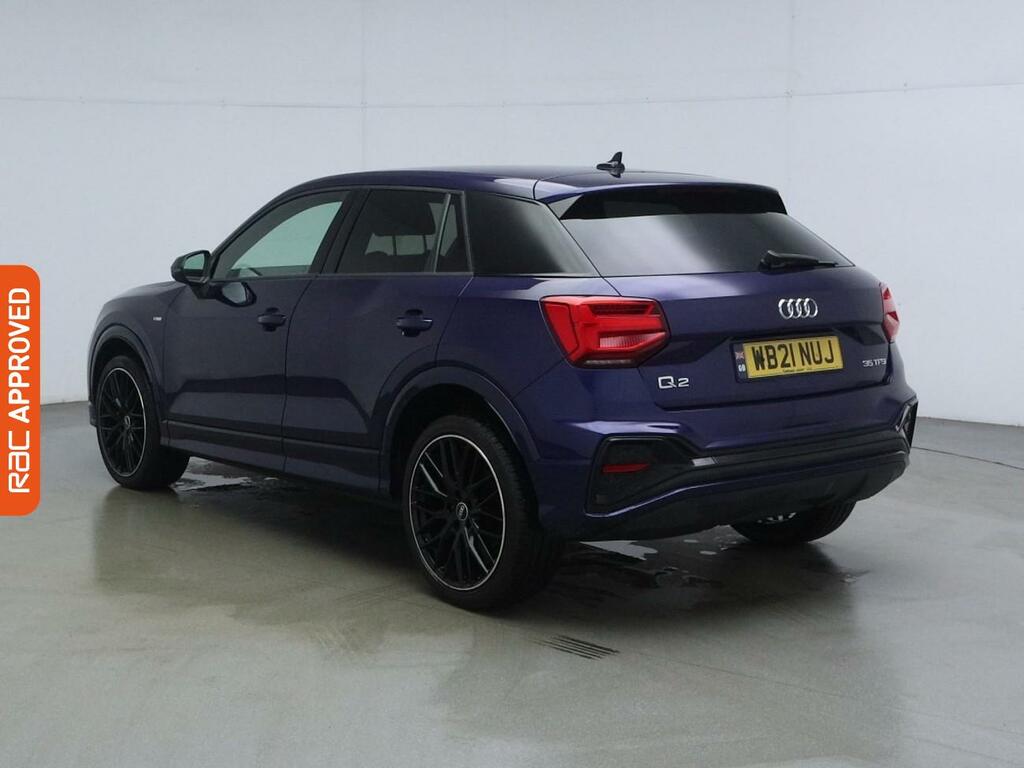 Audi Q2 1.5 Tfsi Cod 35 Black Edition Suv S Tro WB21NUJ Blue #4