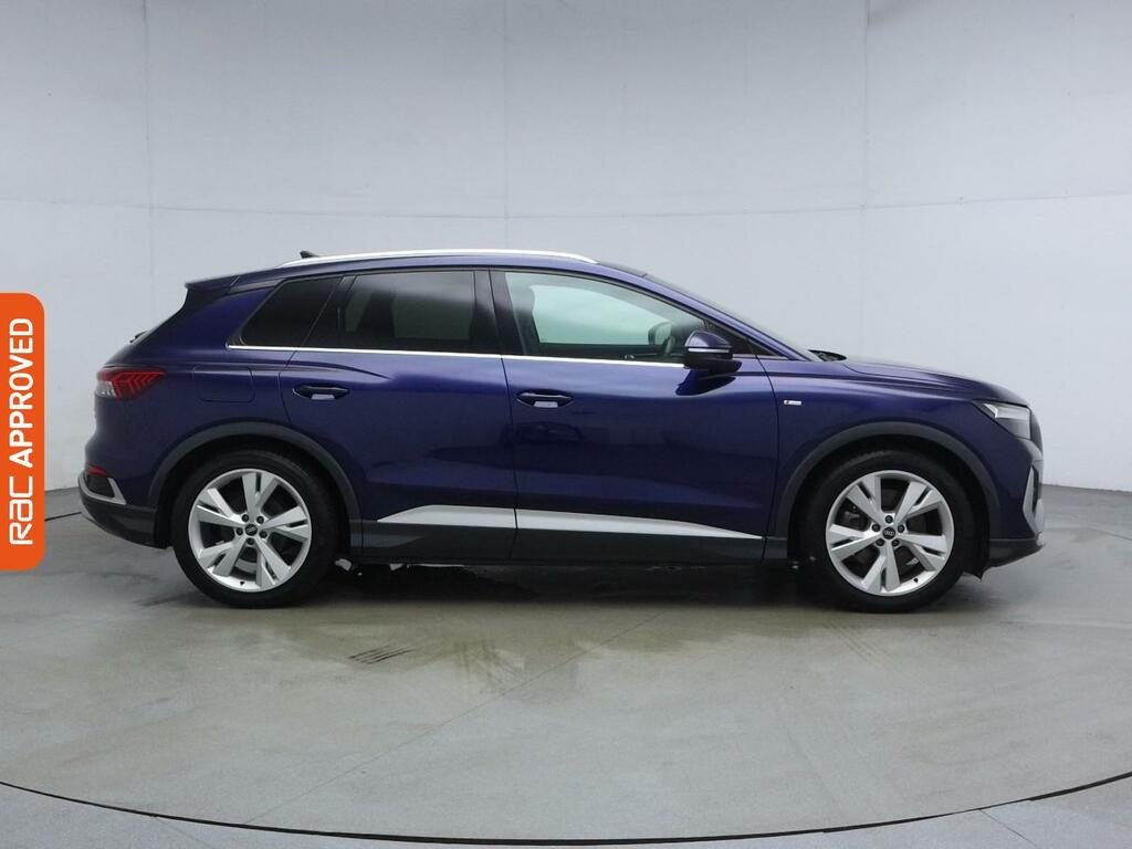 Audi Q4 E Tron 40 S Line Suv 82Kwh 204 Ps ND71KYZ Blue #5